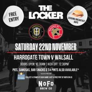 Harrogate Town v Walsall